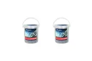 2x Mirabella 200 LED Fairy String Lights 18.9m White Indoor Outdoor Wall Plug