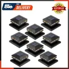 8 Pack Solar Post Lights Outdoor Fence Post Cap Light Solar Powered Caps
