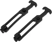 LIFKICH 2Pcs Durable T Handle Hasp Latches Elastic Rubber Draw Latches for Tool Box Golf Cart Vibration Reducing Design Flexible Reliable for Indoor Outdoor Use