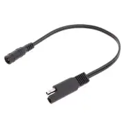 10" in SAE to Coax Female Adapter Cable SAE to DC Coax Motorcycle Heat Clothing