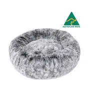 Curl Up Cloud Calming Dog Bed Dove Grey Jumbo