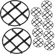 CANIGHT Plastic Bracket for Plant Stand 10pcs Flowerpot Risers Deck Floor Protection for Bonsai Pots