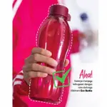 TUPPERWARE ECO 瓶 500ML 粉色飲用瓶螺帽