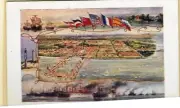 Vintage Postcard - Jamestown Exposition 1907 - Aerial View, Unused