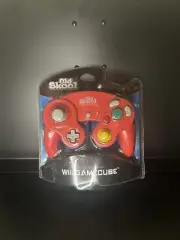 GameCube NEW Old Skool Wired Controller Joystick for Gamecube System - Red