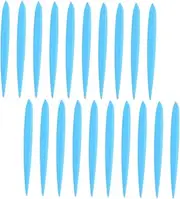 DIYEAH 20pcs Scratch Painting Pens for Kids Reusable Scratching Drawing Color Pen Dual Tip Plastic Art Tools for Paper Painting Parties Classroom Supplies