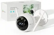 [EZVIZ] Dual Lens Camera, Colour Night Vision Without Light, AI-Powered Human/Vehicle Detection, Security Camera Outdoor 1080P, Strobe & Siren Alarm, SD Card/Cloud Storage, IP67 Waterproof (C3X)
