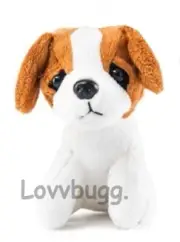 Plush Beagle Puppy Dog for American Girl Doll Pet Accessory FREESHIP ADDS LovvU!