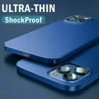 Slim Matte Hard Ultra-thin Phone Case Cover For iPhone 16 15 14 Pro Max 13 12 11