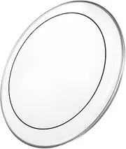 sourcing map Drum Kit White Transparent Double-Sided Oil Drum Head Drum Skin 16 Inch