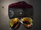NEW RAY-BAN AVIATOR SUNGLASSES WITH CASE & TAGS