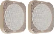 MUELODSIC 2 Pcs Square Speaker Guard Grill Cover for Car Subwoofer Protective Mesh Guard Decorative Speaker Net for Cars Audio Systems