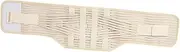 YARNOW Exercising Waist Belt Breathable Sports Elastic Fitness Belt Sports Waistband Beige