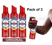 Old Spice ORIGINAL Deodorant Body Spray Royal (140 ml X 3) Free & Fast Shipping