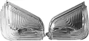Turn Signal Lights for VW for Crafter Car Rearview Mirror Turn Signal Lights Reversing Indicator Lamp Lens Housing Turn Signal Lights(Pair)