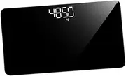 UTHCLO Mini Rechargeable Electronic Scale Body Weight Scale Tempered Glass Precise Health Weighing for Travel Home