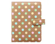 Filofax Patterns Personal Organiser Diary Planner Notepad Faux Leather Spots