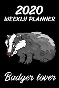 在飛比找博客來優惠-2020 Weekly Planner Badger Lov
