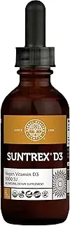 Global Healing USDA Organic Vitamin D3 5000 IU Liquid Supplement - Supports Healthy Bones, Immunity, and Strong Joints - 2 Fl Oz