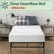 Zinus Metal Foldable Single Bed Frame Storage Folding Mattress Base Guest Beds
