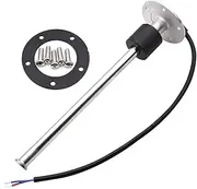 Stainless Steel Fuel Tank Sender 0-190 ohm Fuel Sending Unit Fuel Water Level Sensor, for Marine Boat Truck Car,450mm
