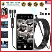 IP67 Waterproof Wireless Endoscope with 6 Adjustable LEDs - Versatile Borescope
