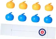 QUMIIRITY Interactive Family Game 1 Set of Kids' Curling Toy Enhance Hand Strength Coordination
