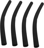 [ERINGOGO] 4Pcs Stroller Handle Covers Foam Grip Bar Cushions for Pushchair Accessories Comfortable Non Slip Design Easy to Clean Black Matte Finish for Stroller and Shopping