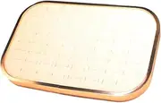Qianly Jewelry Display Tray Rings Earrings Display Jewelry Storage Tray Jewelry Holder for Shopping Mall, 60 Slots
