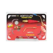 Goss Feather Flame® Air-Acetylene Torch Outfit, 3/16 In, Acetylene(B)