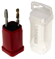 Dormer HSS TAP & DRILL BIT SET 2Pcs M6 5mm Straight Flute, Blind/Through Thread