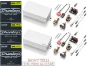 EMG 81 + 60 White Active Humbucker Pickup Set Short Shaft Pots ( 3 STRING SETS )