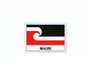Patch Badge Printed Flag Maori