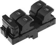 eMagTech Power Window Lifter Switch Window Control Switch 5G0959857/5GG 959 857 A/ 5G0 959 857C Compatible with Arteon Variant Automotive Replacement Parts Black