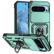 For Google Pixel 9 5G Case, Camera Shielding Cover, Green