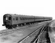 Southern Railway Electric Multiple Unit 4Sub Carriage Set Nos 10 Train Old Photo