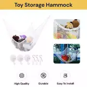 Soft Large Toy Hammock Mesh Net Bedroom Nursery Storage Toy Teddy Bear Children