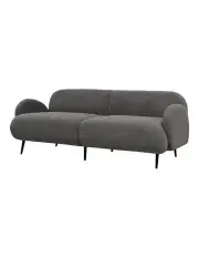 [Levede] Sherpa Fleece Cloud Sofa 3 Seater in Grey