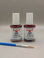 For MAZDA Paint Code 27A VELOCITY RED (2 Layer) Touch up Paint +Fine Tip Brush: