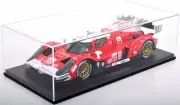 GLICKENHAUS #708 LMH Le Mans 24hr 2022 w/ Display Case Spark 1/18 Model Car