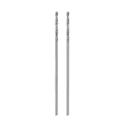 2pcs 0.9mm C3/K10 Tungsten Carbide Precision Straight Shank Twist Drill Bit