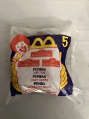 PUMBAATHE LION KING STUFFED PLUSH MCDONALDS HAPPY MEAL TOY (NEW SEALED)