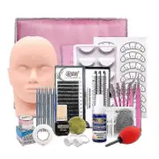 Beginner Eyelash Extension Practice Set - 70-day Self-grafting Eyelashes Set 8pcs set