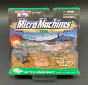 NEW (Vintage) Micro Machines Military G.I. Joe BATTLE AT BAZOOKA BUNKER '99 RARE