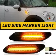 Amber LED Fender Side Marker Light Signal 2013-2016 For Mini Cooper Paceman R61 (for: Mini)