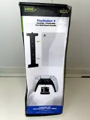 HIDEit PS5 Pro Bundle Wall Mounts for PS5 (Disc or Digital) & PS5 Controller NEW