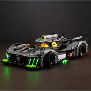LED Light Kit for Lego 42156 Peugeot 9X8 24H Le Mans Hybrid Hypercar Racing Car
