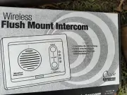Recorder Wireless Wall Flush-Mount Intercoms pair