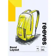 Reeves Bond Layout Pad 70gsm 50 Sheets A2