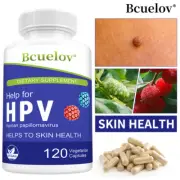 Help For HPV human papillomavirus Skin Conditions,Warts Canker Sores,30-120 Caps